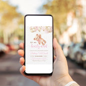 Wir können frühzeitig auf eine Teddy Bear Baby Dus Einladung