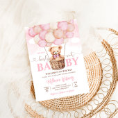 Wir können frühzeitig auf eine Teddy Bear Baby Dus Einladung