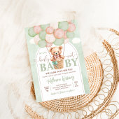 Wir können frühzeitig auf eine Teddy Bear Baby Dus Einladung