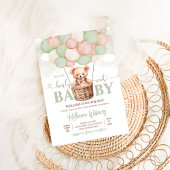 Wir können frühzeitig auf eine Teddy Bear Baby Dus Einladung