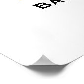 Wir können frühzeitig auf eine Teddy Bear Baby Dus Poster (Ecke)