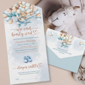 Wir können frühzeitig auf eine Windelwinddusche wa All In One Einladung