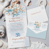 Wir können frühzeitig auf eine Windelwinddusche wa All In One Einladung