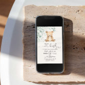 Wir können frühzeitig auf Minimalistische Vegetati Einladung