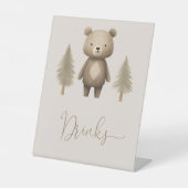 Wir können frühzeitig auf neutrale Duschgetränke f Sockelschild (Vorderseite)