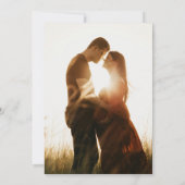 Wir können frühzeitig auf Prince Bear Baby Boy Dus Einladung (Rückseite)