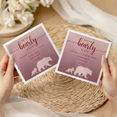 Wir können frühzeitig auf rustikales Rosa warten Serviette