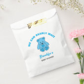 Wir können frühzeitig Baby Dusche Blue Teddy Bären Geschenktütchen (Versiegelt)