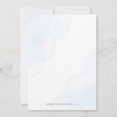 Wir können frühzeitig Bärenballoons Baby-Dusche wa Einladung (Rückseite)