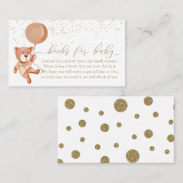 Wir können frühzeitig braune Bücher für Baby abwar Begleitkarte