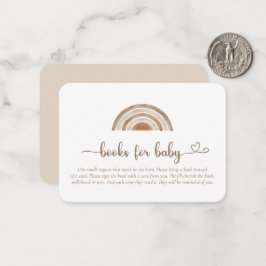 Wir können frühzeitig Bücher für Baby abwarten Mitteilungskarte