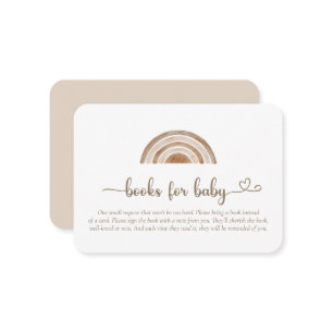 Wir können frühzeitig Bücher für Baby abwarten Mitteilungskarte