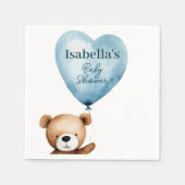 Wir können frühzeitig das Blue Boy Baby Duschpapie Serviette (Vorderseite)