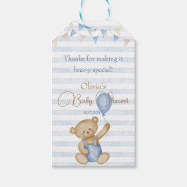 Wir können frühzeitig das Geschenk-Tag - Baby Boy Geschenkanhänger