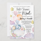 Wir können frühzeitig die Babydusche abwarten Einladung (Vorderseite)