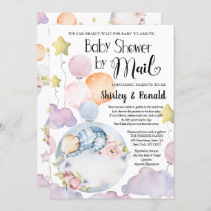 Wir können frühzeitig die Babydusche abwarten Einladung