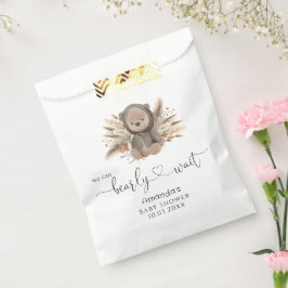 Wir können frühzeitig die Boho Bear Baby Dusche ab Geschenktütchen