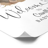 Wir können frühzeitig die Boho Bear Baby Dusche ab Poster (Ecke)