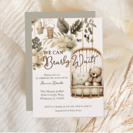 Wir können frühzeitig die botanische Babydusche wa Einladung