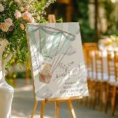 Wir können frühzeitig die grüne Babydusche abwarte Poster