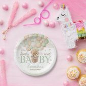 Wir können frühzeitig die grüne Bärendusche abwart Pappteller (Party)