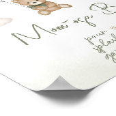 Wir können frühzeitig die grüne Boho Mama Osa Bar Poster (Ecke)