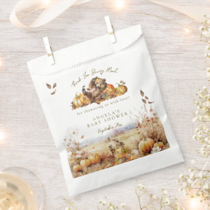 Wir können frühzeitig die Herbstwald-Babydusche ab Geschenktütchen