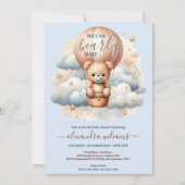 Wir können frühzeitig die Kinderdusche abwarten Einladung (Vorderseite)