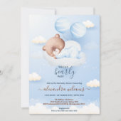 Wir können frühzeitig die Kinderdusche abwarten Einladung (Vorderseite)