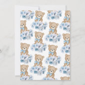 Wir können frühzeitig die Kinderdusche abwarten Einladung (Rückseite)