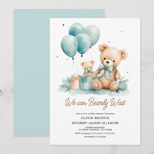 Wir können frühzeitig die Kinderdusche abwarten Einladung