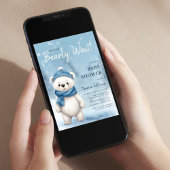 Wir können frühzeitig die Kinderdusche abwarten Einladung