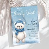 Wir können frühzeitig die Kinderdusche abwarten Einladung