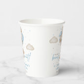 Wir können frühzeitig die Kinderdusche abwarten Pappbecher (Links)