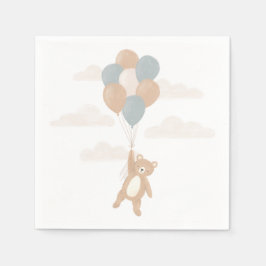 Wir können frühzeitig die Kinderdusche abwarten Serviette