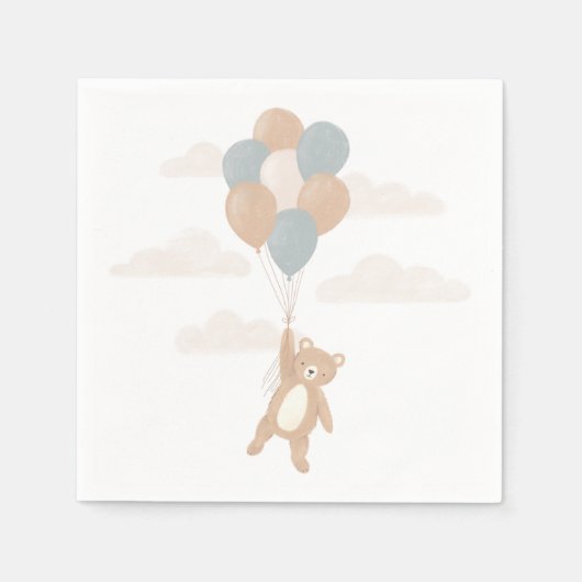 Wir können frühzeitig die Kinderdusche abwarten Serviette (Vorderseite)