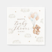 Wir können frühzeitig die Kinderdusche abwarten Serviette (Vorderseite)