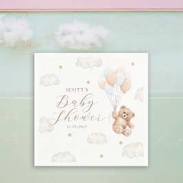 Wir können frühzeitig die Kinderdusche abwarten Serviette