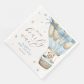 Wir können frühzeitig die Kinderdusche abwarten Serviette (Ecke)