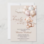 Wir können frühzeitig die neutrale Babydusche des Einladung (Vorderseite)