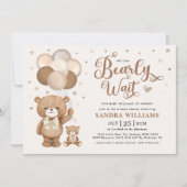 Wir können frühzeitig die neutrale Babydusche des  Einladung (Vorderseite)