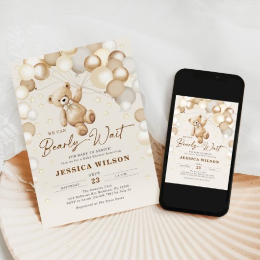 Wir können frühzeitig die neutrale Babydusche des Einladung