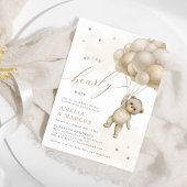 Wir können frühzeitig die neutrale Dusche des Tedd Einladung