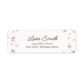 Wir können frühzeitig die Pink Baby Dusche Rücksen (Vorne)