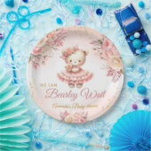 Wir können frühzeitig die pink Girl Baby Dusche wa Pappteller (Party)