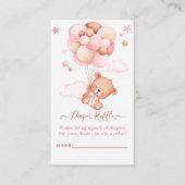 Wir können frühzeitig die Pink Pooh Bear Babydusch Begleitkarte (Vorderseite)