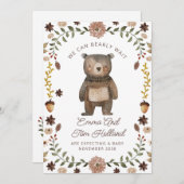 Wir können frühzeitig die Watercolor Bärenschwange Ankündigung (Vorne/Hinten)