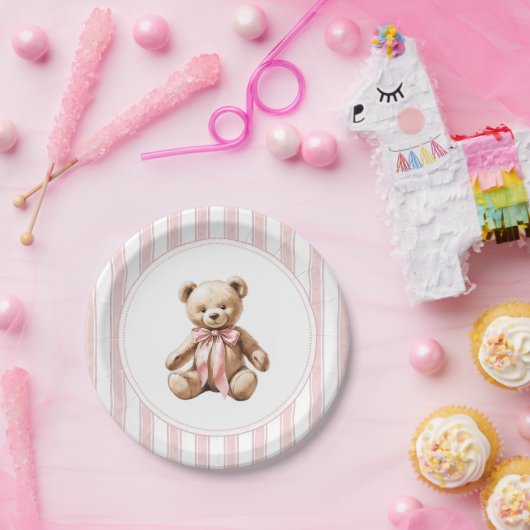 Wir können frühzeitig eine elegante Babyduschplatt Pappteller (Party)