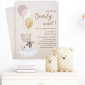 Wir können frühzeitig eine Funkelnd Babydusche abw Einladung