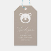 Wir können frühzeitig eine moderne Minimalistische Geschenkanhänger (Vorderseite)